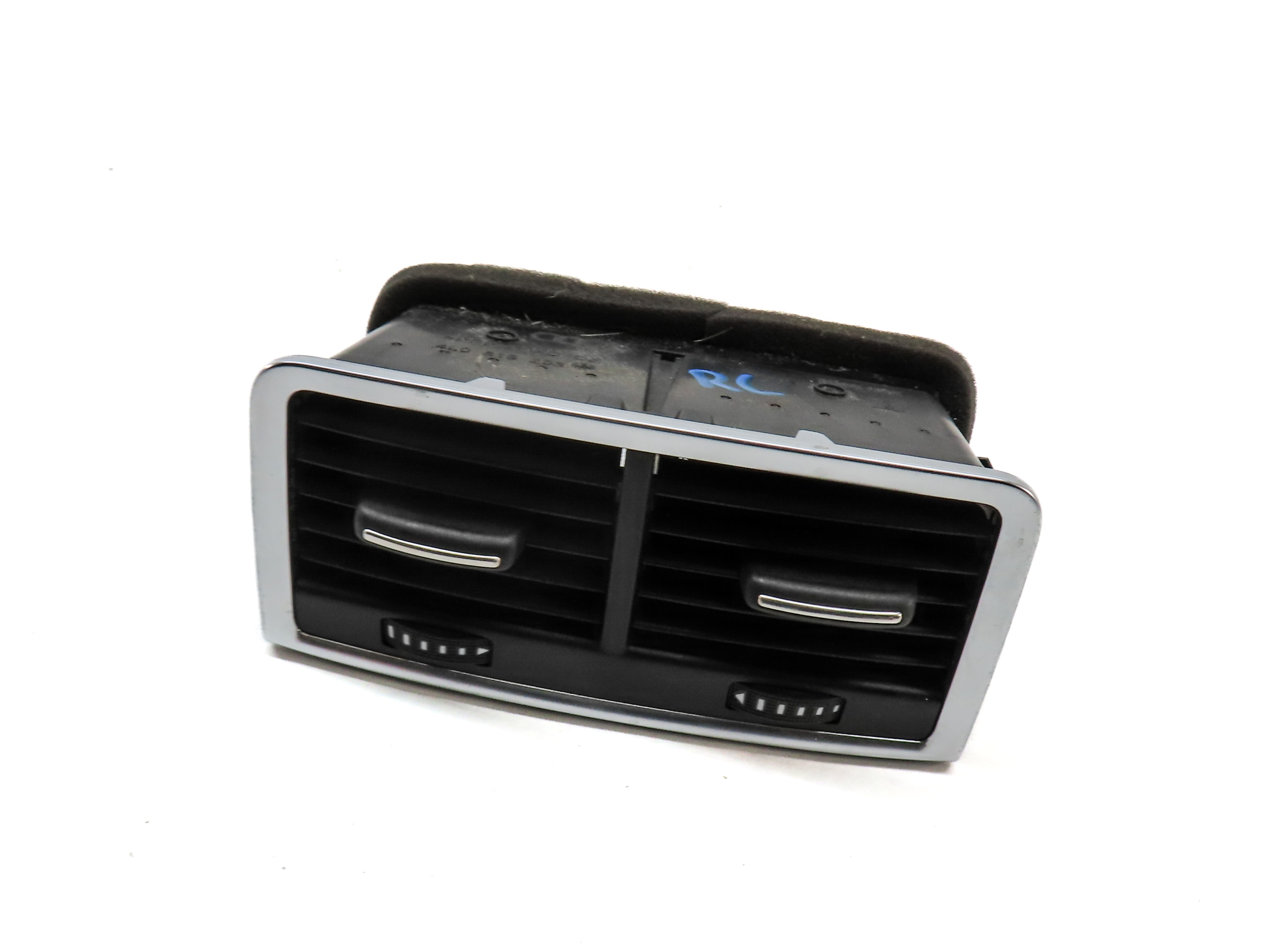 2015 AUDI Q7 (4L) REAR CENTER CONSOLE HEAT AIR AC HVAC VENT (Black) — exact item pictured